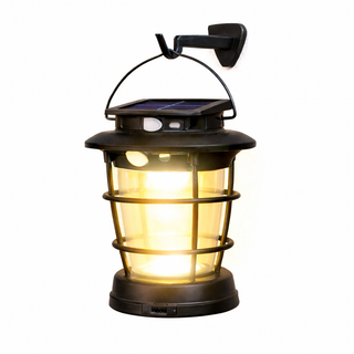 Lampa solara exterior cu senzor de miscare incarcare solara si USB-C iluminat automat