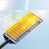 Lampa solara cu panou solar si senzor de miscare cu 11 leduri Cob