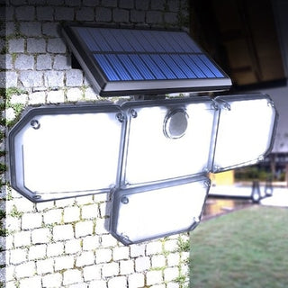 Lampa solara cu panou solar de exterior cu senzor de miscare