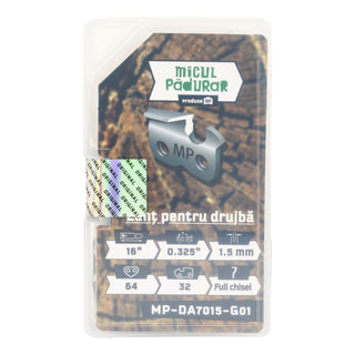 Lant drujba 32 dinti Micul Padurar, 16'' .325'' 1.5mm 64P 32D full-chisel