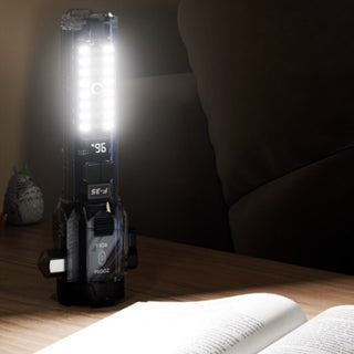 Lanterna de urgenta portabila reincarcabila cu alarma, taietor, ciocan de siguranta