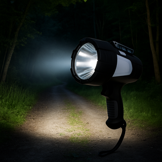 Lanterna led de mana cu 3 filtre de culoare 100W