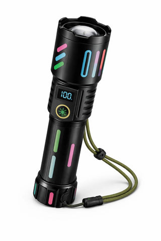 Lanterna LED CAMP PLUS P50 1000lm IP43 USB 3 Moduri Aluminiu