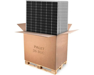 Palet 36 panouri solare putere 410w - 15kw productie