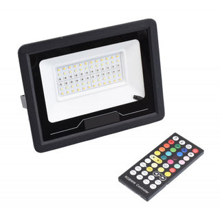 Proiector LED Inteligent RGBCW 60W, Control Bluetooth si Telecomanda