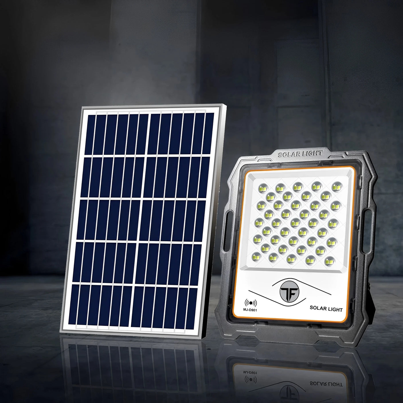 Proiector solar cu senzor 300w