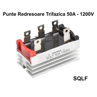 Punte redresoare trifazica 10A, 20A, 30A, 50A 1200V