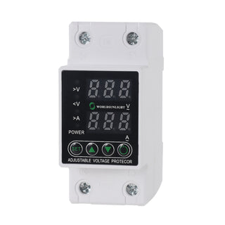 Releu monofazic inteligent DIN 2p 63A - protectie tensiune si contorizare energetica