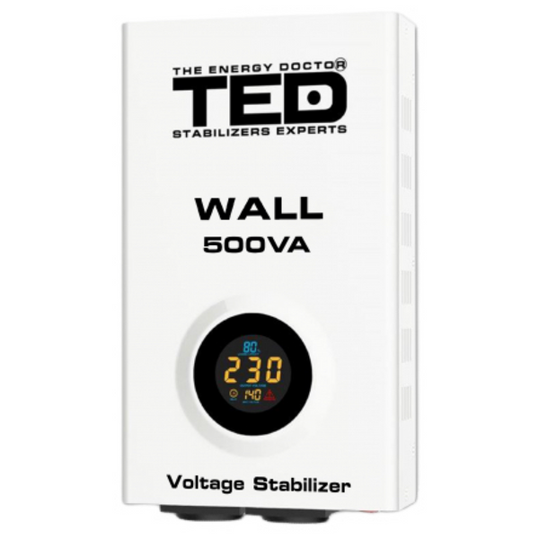 Stabilizator tensiune centrala Wall 500VA slim