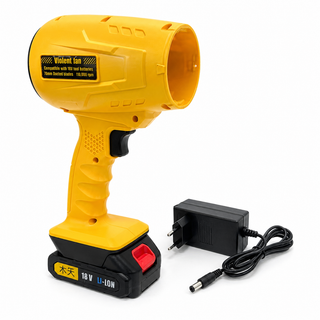 Suflanta portabila cu acumulator 18V, 110000 RPM, turbina 70 mm