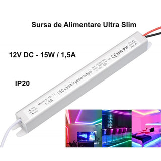 Sursa Alimentare Slim 12V-15W / 1,5A