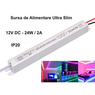 Sursa Alimentare Slim 12V-24W /2A