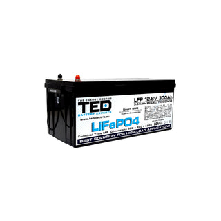 Acumulator LiFePO4 12V 300Ah cu Smart BMS si Bluetooth