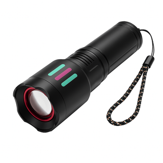 Lanterna profesionala cu led TG wick 3000m aluminiu, zoom, incarcarea Type-C,