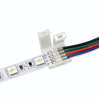 Conector de inadire cu 4 fire pentru banda Led RGB