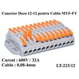 Conector Rapid 12-12 contacte