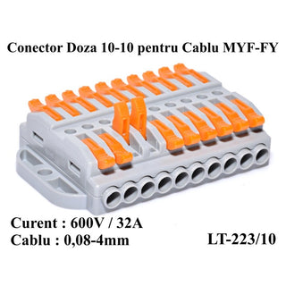 Conector Rapid 10-10 contacte