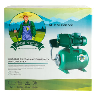 Hidrofor cu pompa autoamors. din fonta 1,5 kW