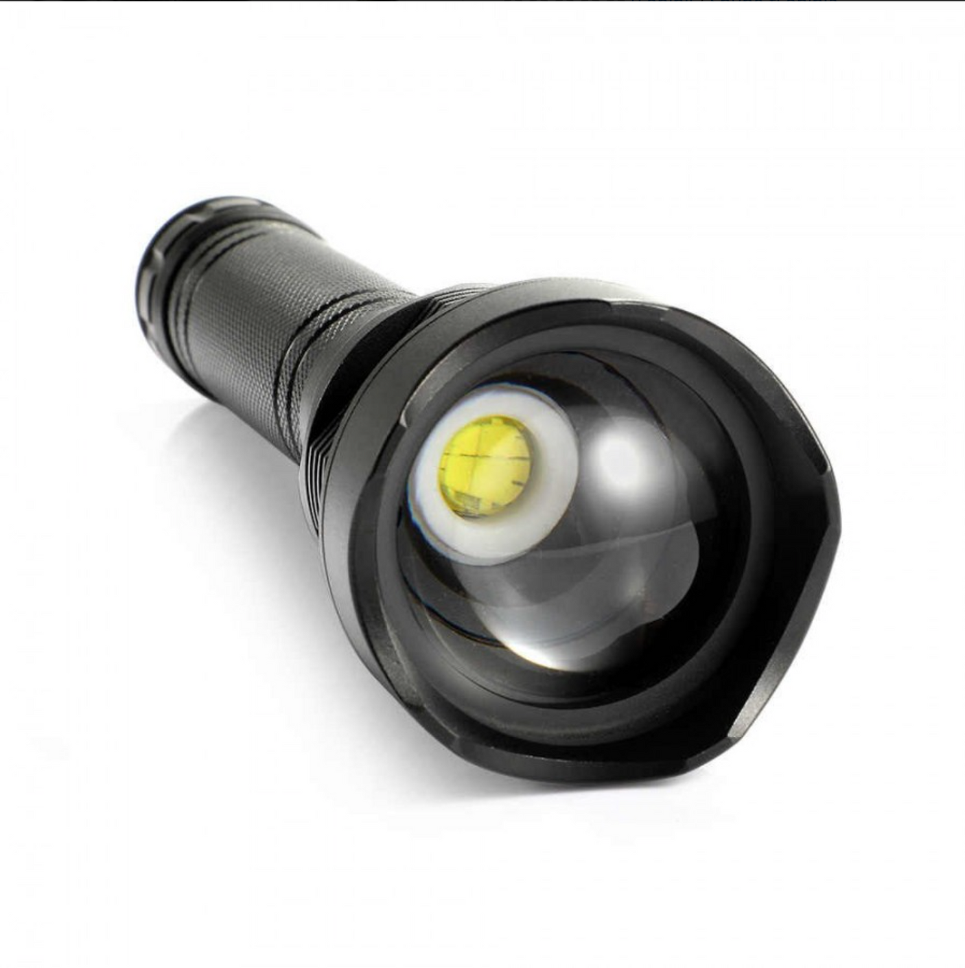 Lanterna Profesionala LED Puternic Incarcare USB ZOOM Reglabil