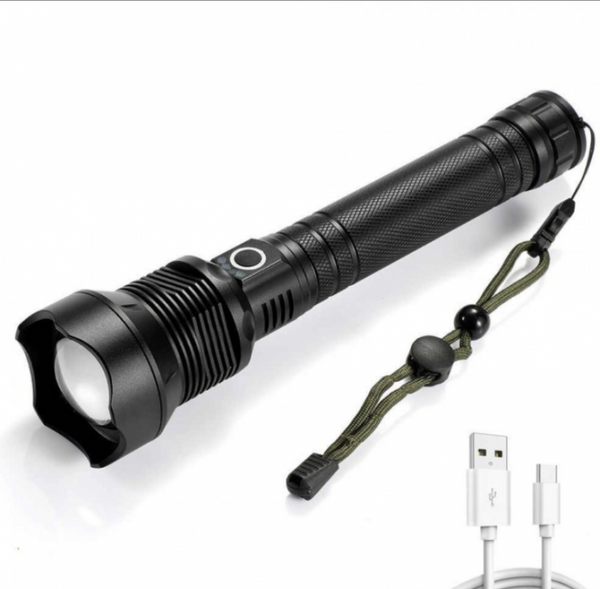 Lanterna MAX PRIME Profesionala LED XHP70.2 4200lm Zoom USB 3 Moduri 500m