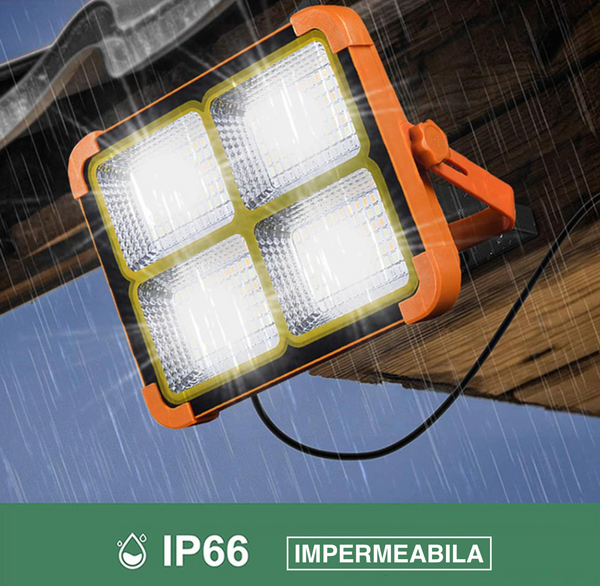 Proiector solar, USB, 400W, 500W cu carlig