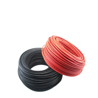 Cablu solar 6mm sectiune, culoare rosu - negru