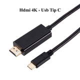 Cablu Usb Tip C tata la  HDMI 4K tata, 1m