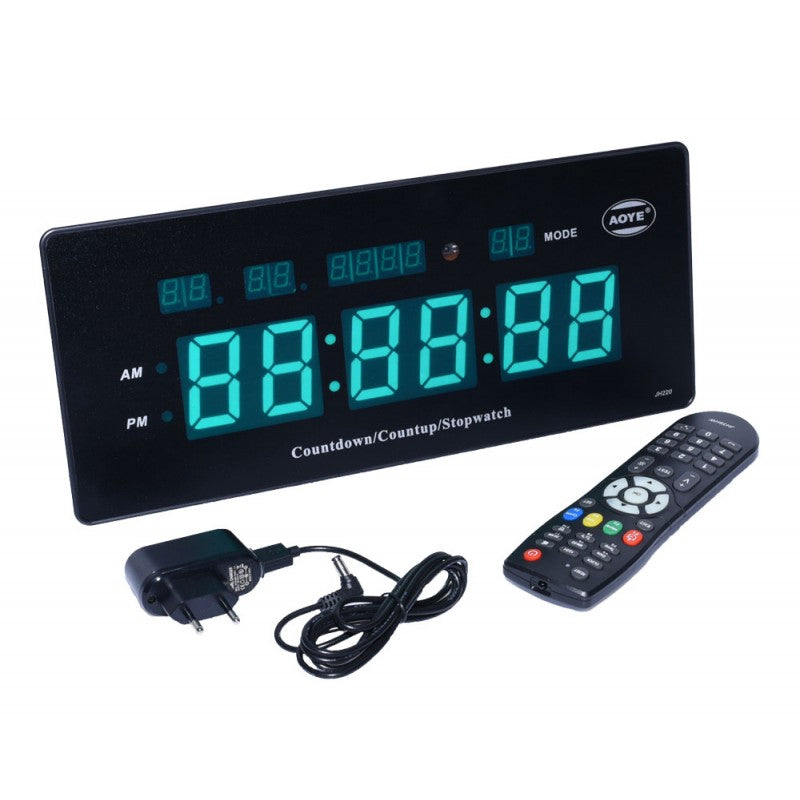 Ceas Timer Ceas digital de perete cronometru culoare led verde-rosu – PEDAVO