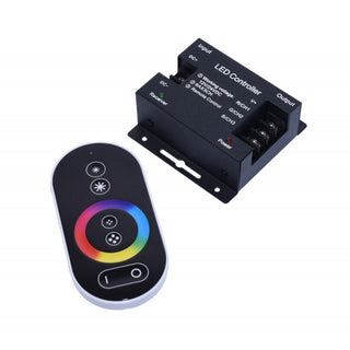 Controler tactil cu telecomanda pentru banda RGB 12V-24V dimabil
