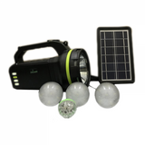 Kit solar Camping, 10W 4 becuri si lanterna