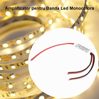 Amplificator mini Led cu fire monocolor