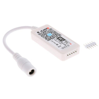 Mini controler smart pentru banda led RGBW cu wifi 5-24V