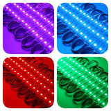 MODUL GRUP 3 LED RGB 5050 - 20 BUC/SET , RGB -MULTICOLOR - pedavo