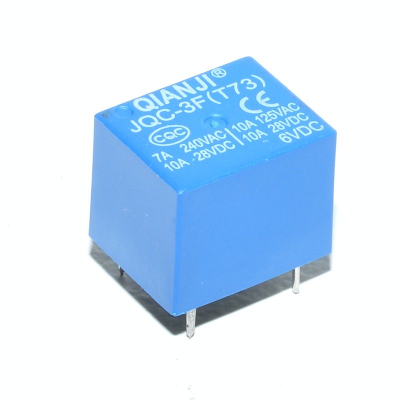 Releu electromagnetic 6V DC 10A 5P