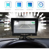 Set Monitor auto 2 camere metalice IR pentru tiruri, autocare, camioane, utilaje agricole