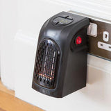 Mini radiator de priza , Quick & Easy Heat , putere 400 W , ventilator integrat ,Premium Quality , negru - pedavo