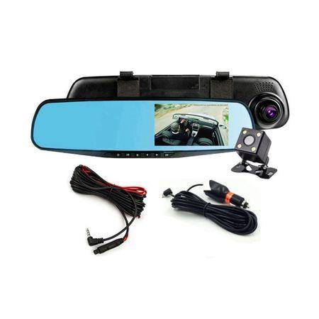 Camera DVR dual Fata-Spate, oglinda retrovizoare, rezolutie Full HD, Senzor G - pedavo