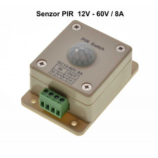 Senzor PIR 12V-60V / 8A