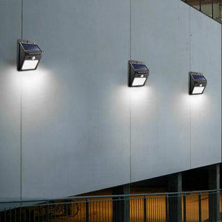 Lampa Led solara de perete 48 de leduri cu senzor