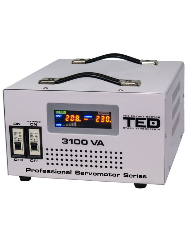 Stabilizator Tensiune Centrala Termica maxim 3100VA-SVC cu servomotor